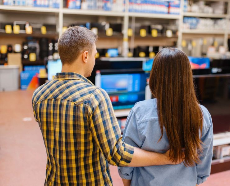 Verkoop van XXL televisies populair tijdens Black Friday in Amerika